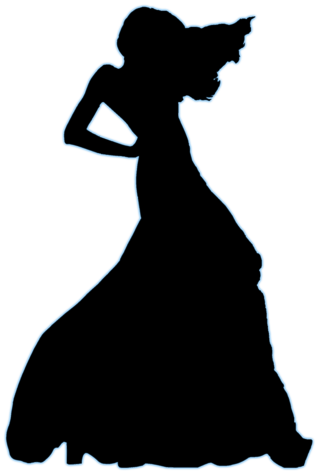 1024x1524 Fashion Model Silhouette Clip Art