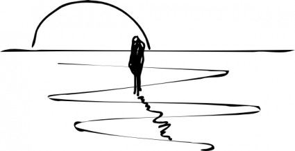 425x218 Silhouette Of Buddha Sitting Clip Art Free Vector 4vector