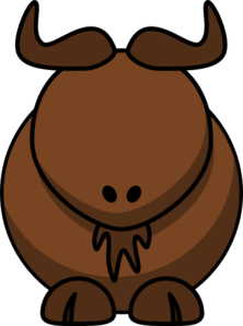 222x298 Water Buffalo With No Eyes Clip Art