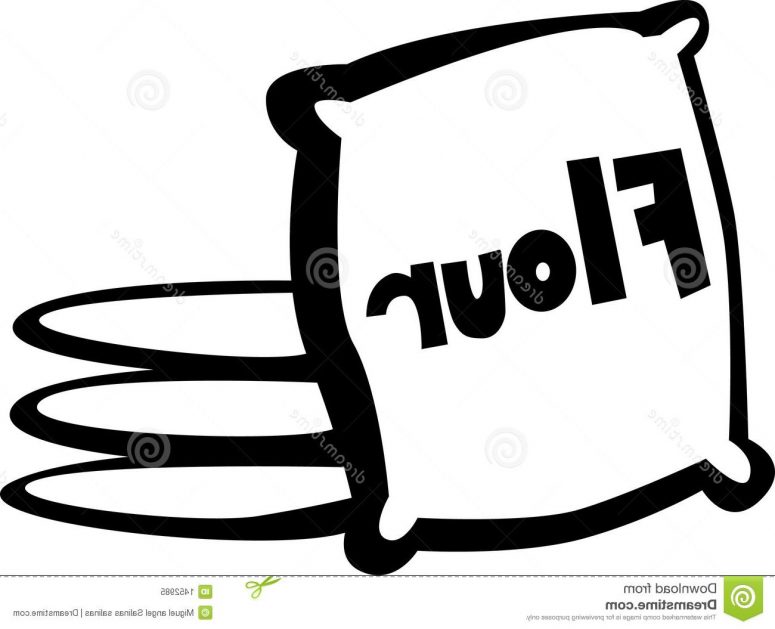 775x629 Unique Bag Of Flour Vector Library Clip Art Designs, Vectors