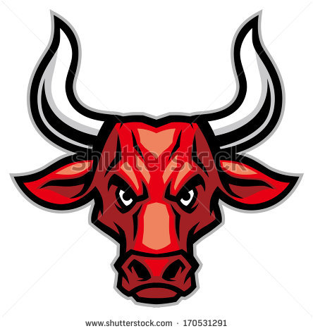 444x470 Bulls Clipart Buffalo Head