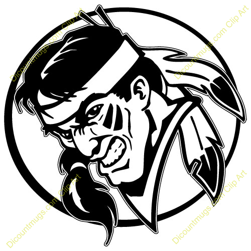 500x500 Indian Head Clip Art
