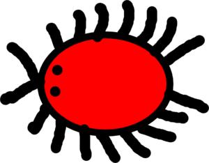 300x234 Red Bug Clip Art