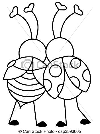 351x470 Hug Bug Clipart