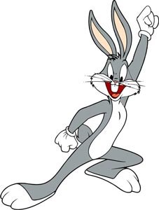 227x300 Bugs Bunny Vector Cliparts