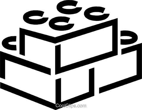 480x373 Building Blocks Royalty Free Vector Clip Art Illustration