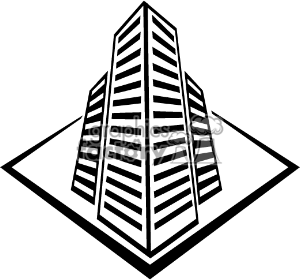 300x280 Apartment Complex Clipart Black And White