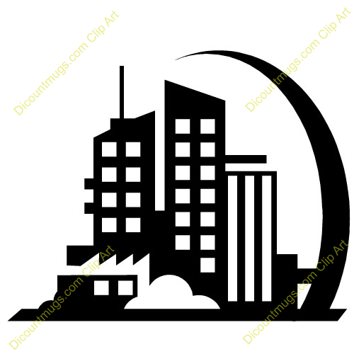 500x500 Building Clipart