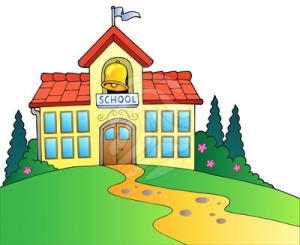 300x245 Image Of School Building Clipart