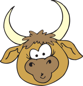 288x300 Free Clipart Bull