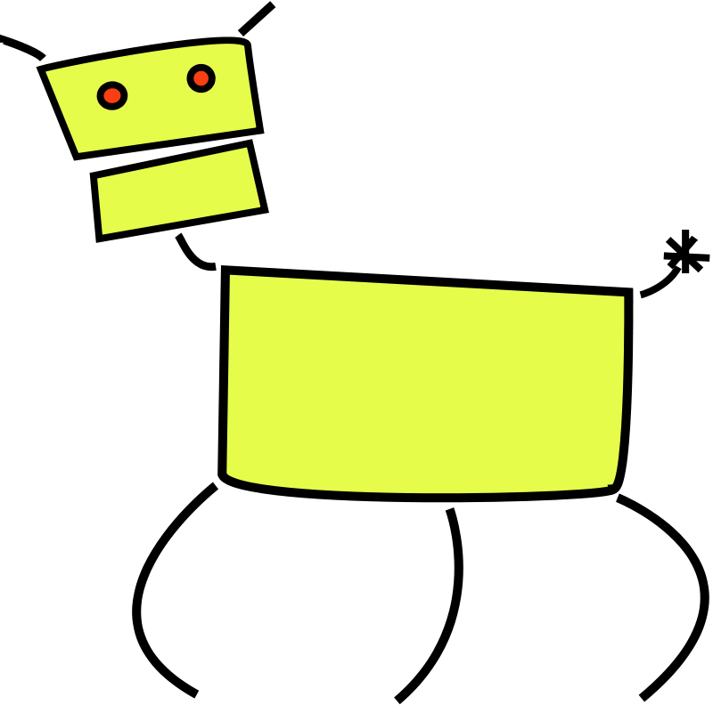 800x792 Bull Terrier Cartoon