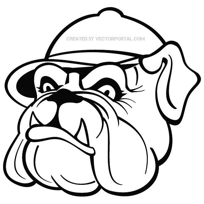 660x660 17 Free Bulldog Clipart Vectors Download Free Vector Art