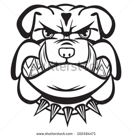 450x470 Angry Bulldog Clipart, Explore Pictures