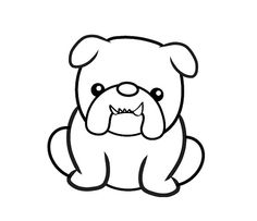 236x203 Bulldog Clipart Simple