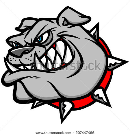 450x470 Grey Clipart Bulldog