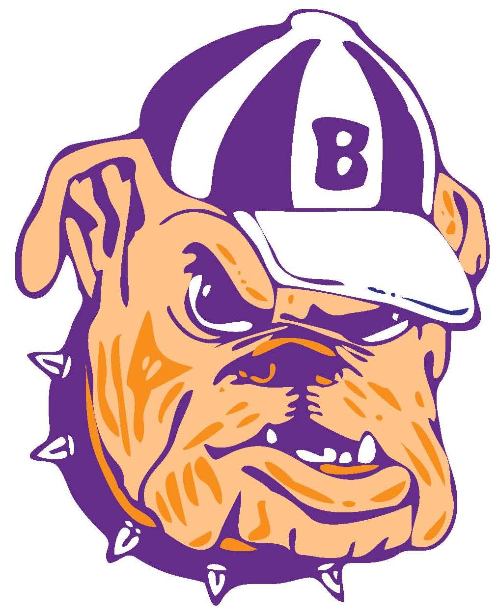 1014x1252 Bulldog Clipart Purple