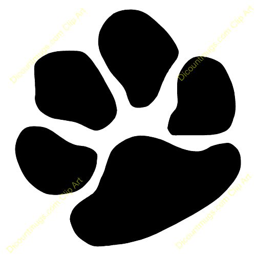 500x500 Bulldog Paw Clipart Photo