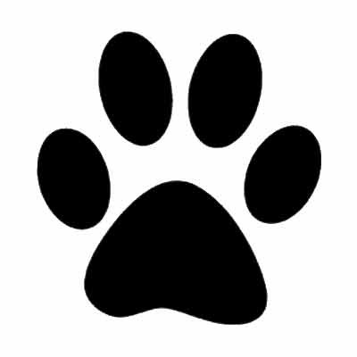 400x400 Best Photos Of Dog Paw Print Template