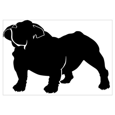 460x460 Bulldog Posters Cafepress