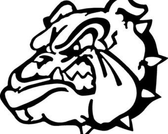 340x270 Drawn Bulldog Georgia Bulldogs