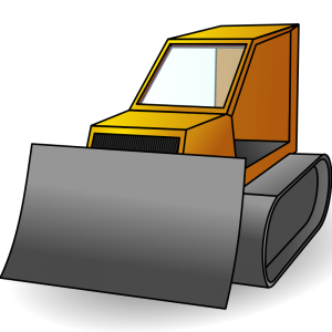 300x300 Bulldozer Clip Art Download