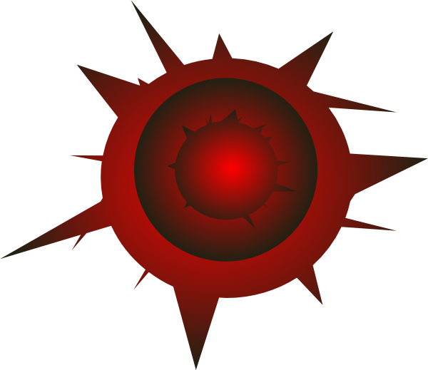 600x519 Bullet Hole Clip Art