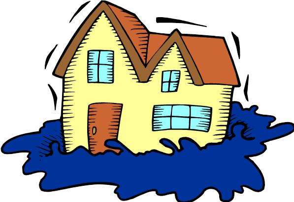 597x412 Flood Bullet Clip Art