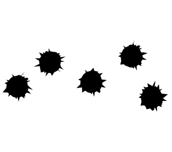 344x304 Bullet Hole Clip Art Many Interesting Cliparts