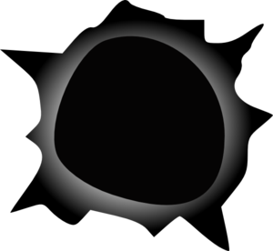 300x276 Bullet Clipart Gunshot