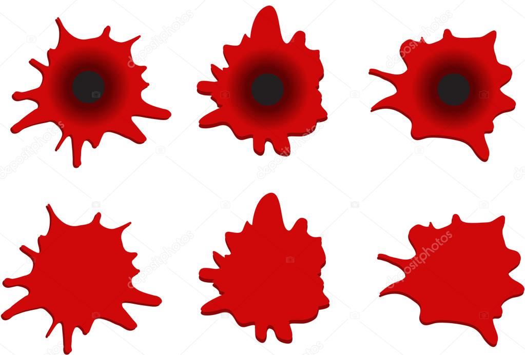 Bullet Hole Clipart | Free download on ClipArtMag