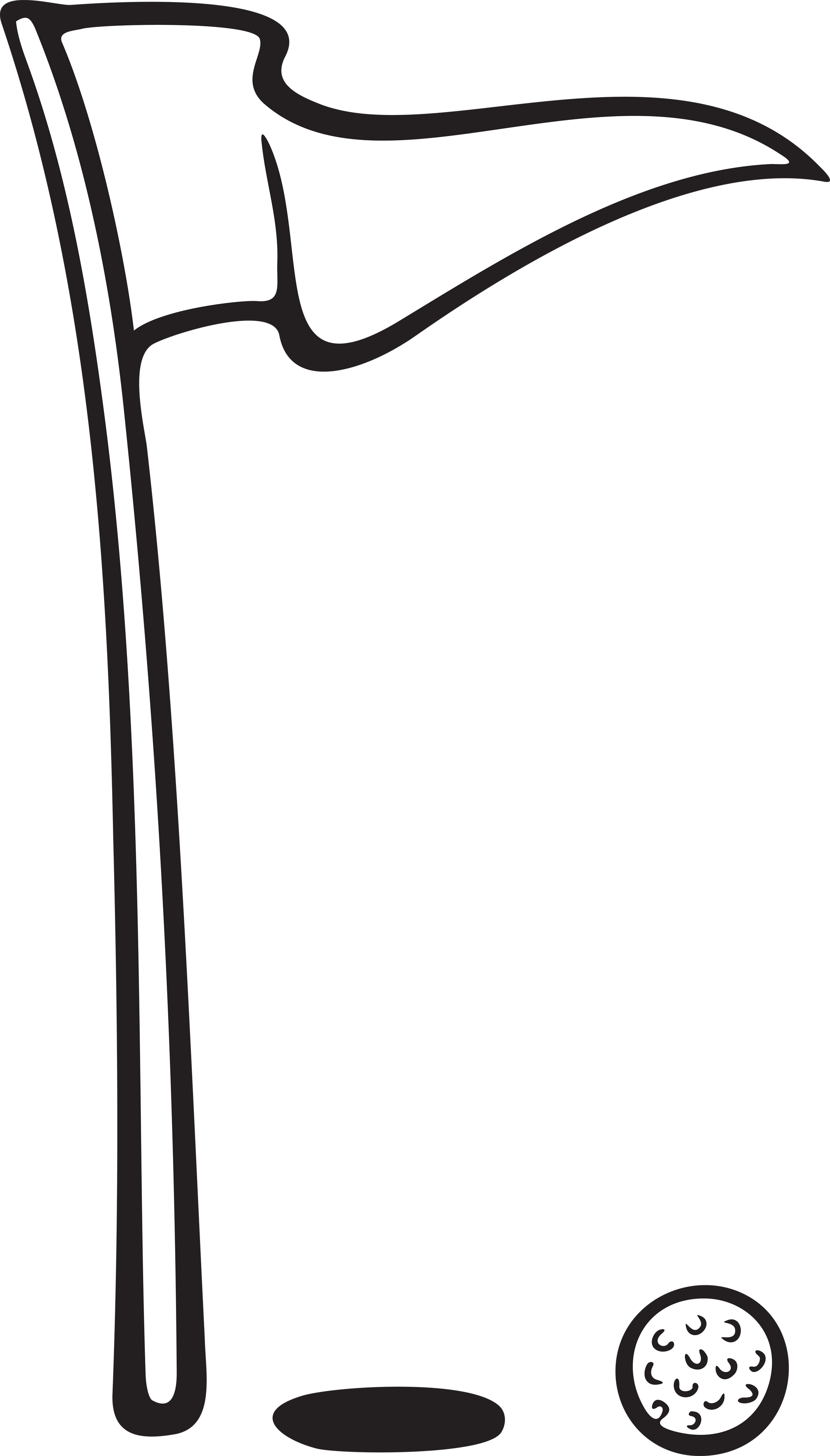 2000x3508 Hole In One Clip Art