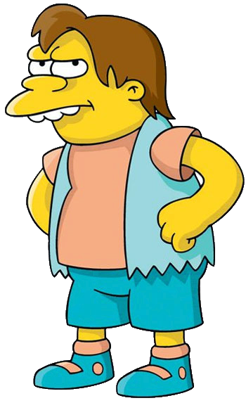 350x573 Nelson Muntz Bullies Wiki Fandom Powered By Wikia