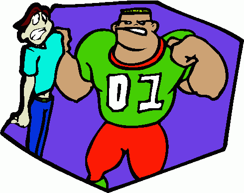 490x387 Bully. Are You Wearing Yours Clipart Panda