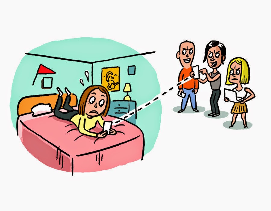 900x701 Cyber Clipart Social Bullying