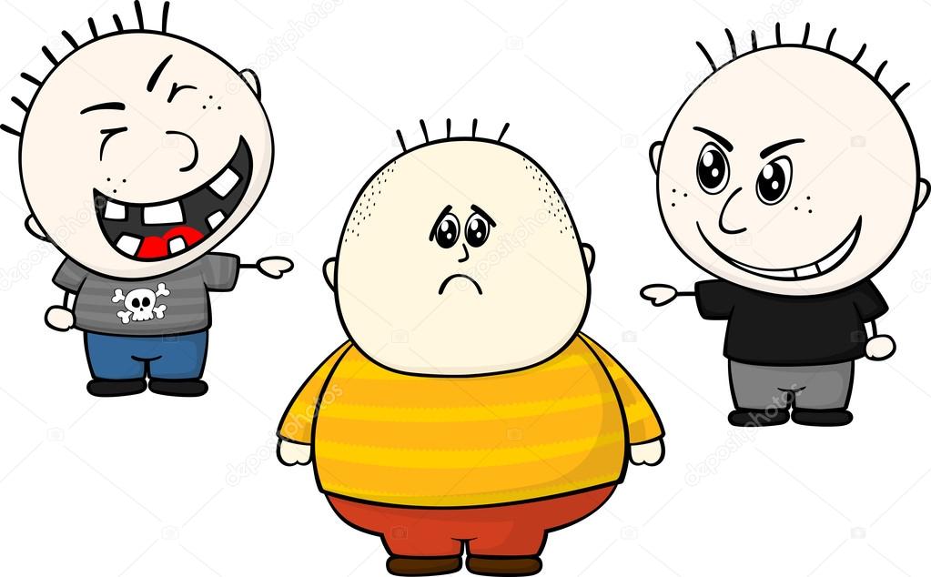1023x634 Free Kids Exclusion Bully Clipart