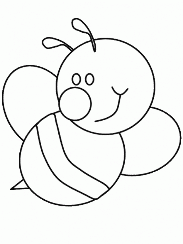 624x831 Bumble Bee Outline Many Interesting Cliparts