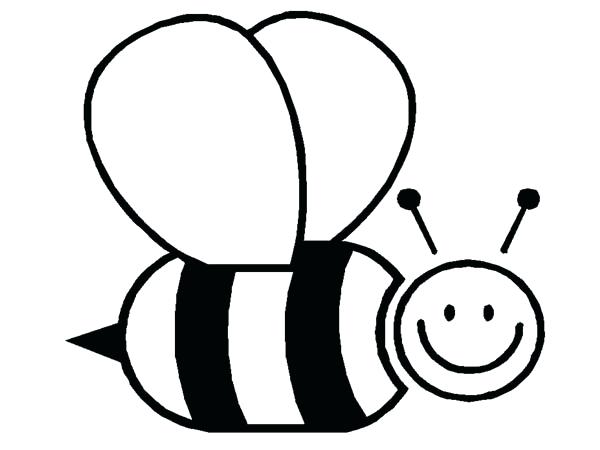 600x450 Bumble Bee Outline