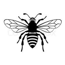 225x225 Bee Outline Tattoo Black Bee Outline Tattoo Design
