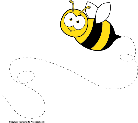 569x504 Buzzing Bee Clipart Animal Bee Clipart, Bees