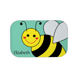 324x324 Cute Bumble Bee Lunch Boxes Zazzle