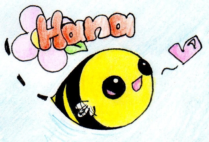 723x493 Cute Bumble Bee Drawing By Fishpaddle