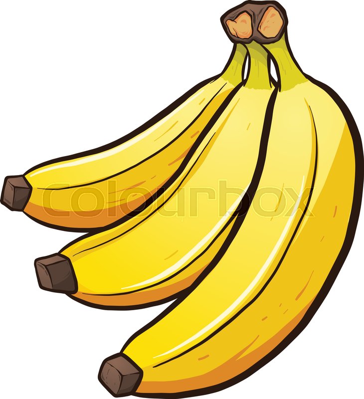 Bunch Of Bananas Clipart