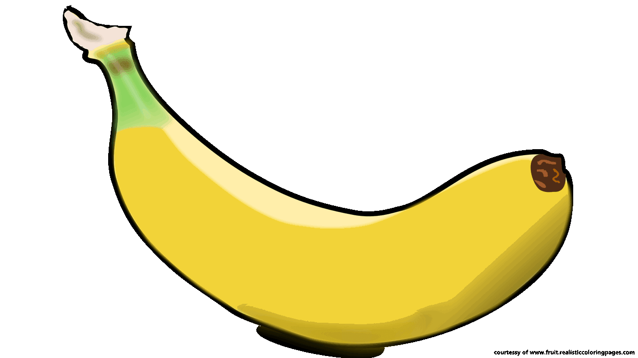 1280x720 Banana Clipart Yellow Thing