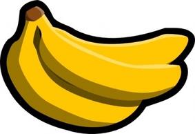 283x194 Bananas Clipart Image Bunch Of Yellow Bananas Including One That