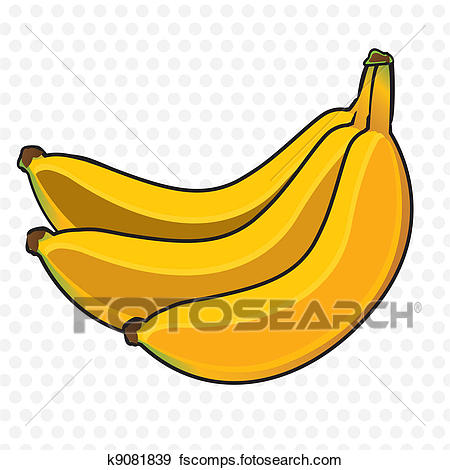 450x470 Clip Art Of Bunch Of Bananas Cartoon K9081839