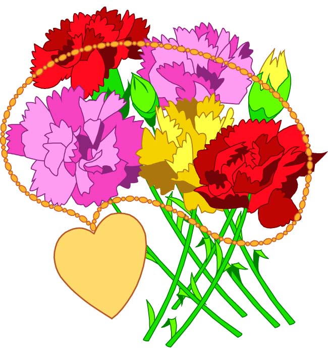 650x700 Flower Bouquet Clip Art Free Clipart Images Image
