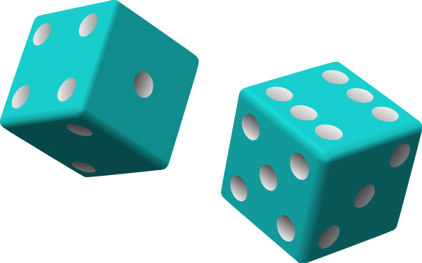 600x374 Bunco Dice Clipart Free Images