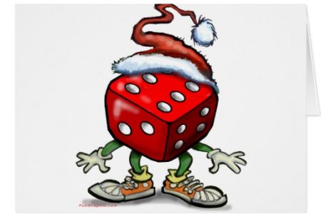 450x300 Christmas Bunco Clip Art