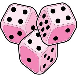 250x250 Dice Clipart Bunco