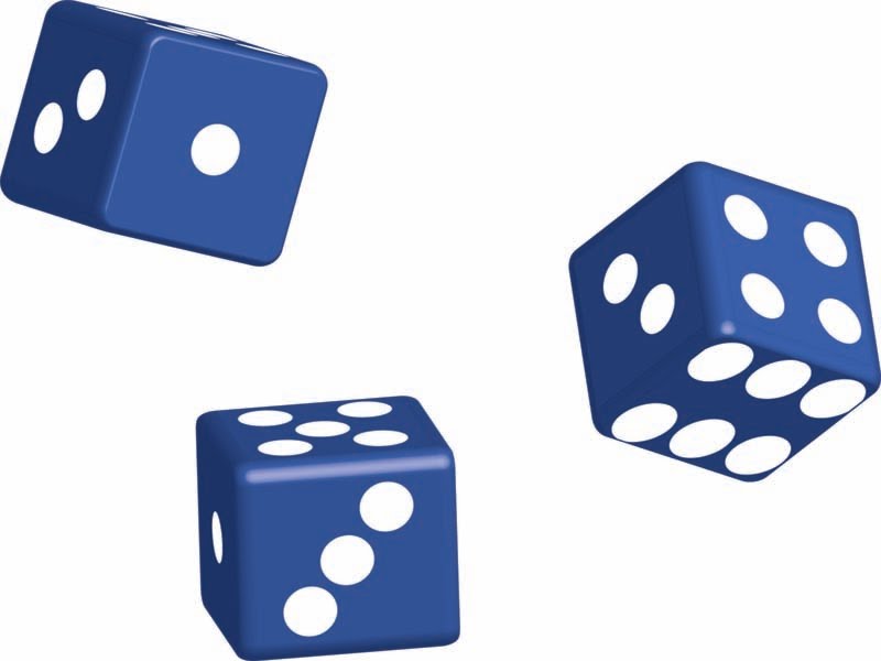 800x600 Two Purple Dice Clip Art